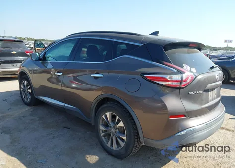 2017 Nissan Murano Sv z USA, uszkodzony, nr VIN 5N1AZ2MH3HN117930